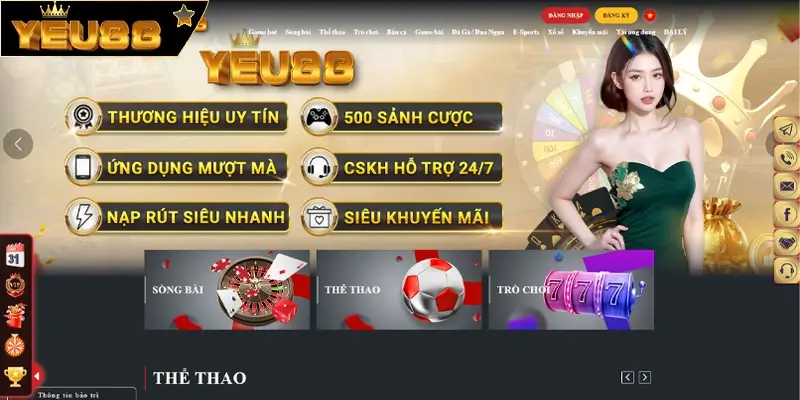 giới thiệu sơ qua về Yeu88